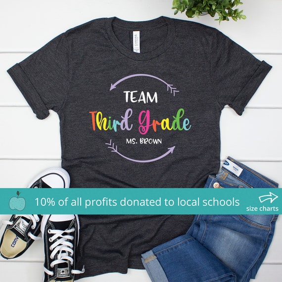 Third grade team shirts Clearance