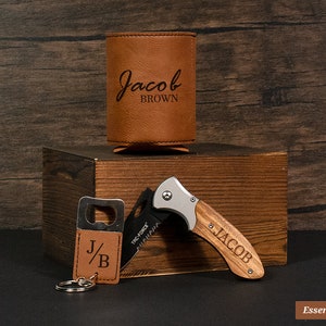 Groomsman Proposal Gift Box Set, Father of the Groom Gift, Bottle Opener Personalized Groomsmen Socks, Groomsmen Gift Box Personalized