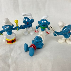 Vintage Smurf Figures 1960s & 1970s - pick your own