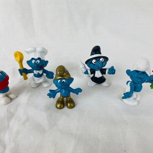Vintage Smurf Figures 1960s & 1970s - pick your own