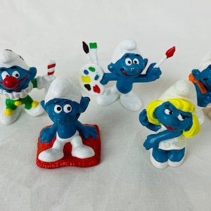 Vintage Smurf Figures 1960s & 1970s - pick your own