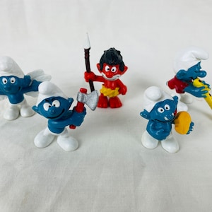 Vintage Smurf Figures 1960s & 1970s - pick your own