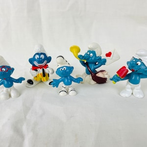Vintage Smurf Figures 1960s & 1970s - pick your own