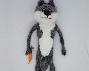 PATTERN VEGETARIAN WOLF , the unloved wolf