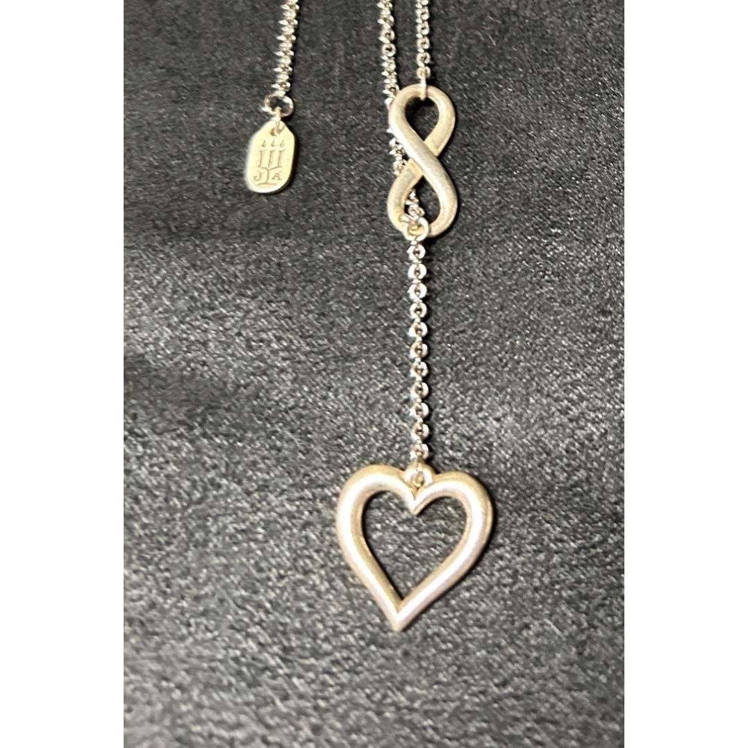 Gold Infinity Heart Necklace James Avery James Avery Infinite Love