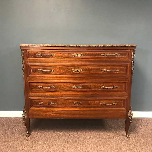 Marble Top Dresser Etsy