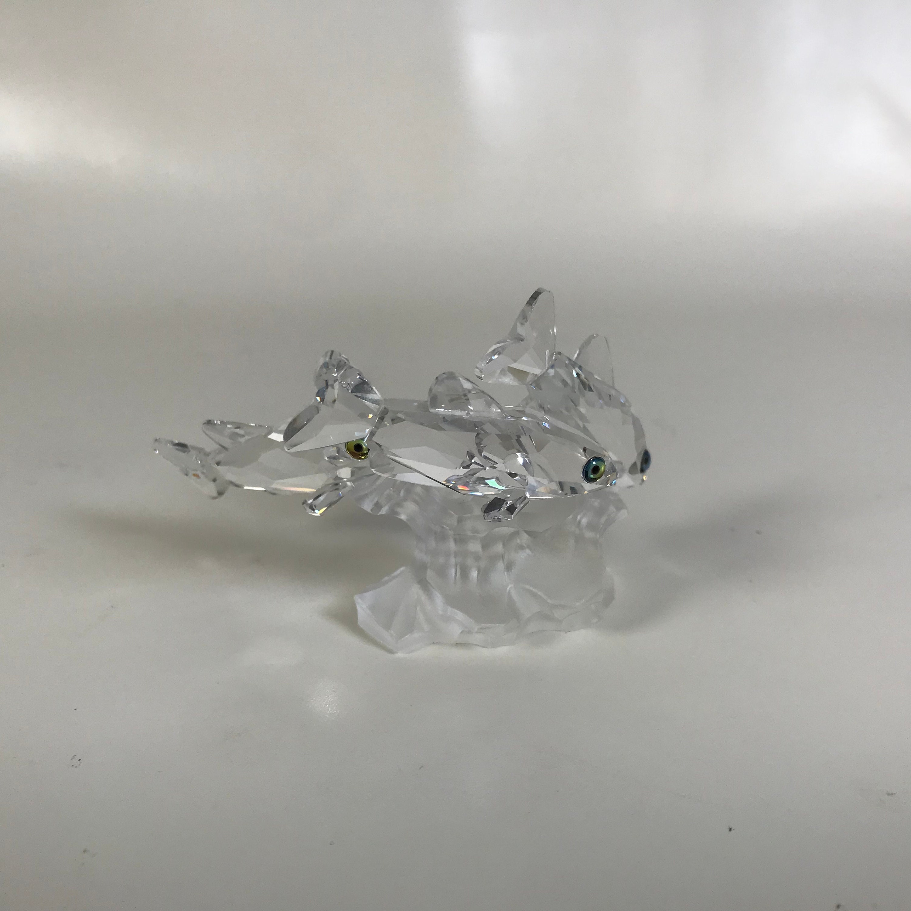 Swarovski Silver Crystal Three South Sea Fish - Etsy