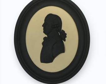Josiah Wedgwood Portrait Medallions Jasper Ware Ltd Edition of 100