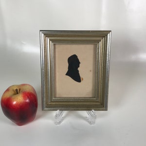 C. L. Barber 19th C. Cut Out Silhouette eines Portraits von Gentleman Ca. 1820
