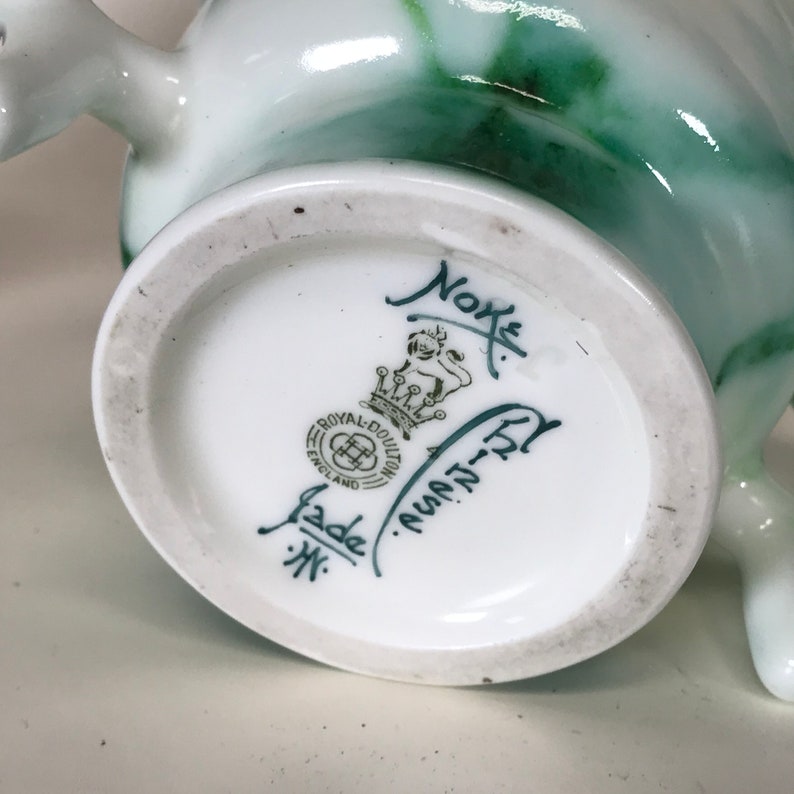 Extremely Rare Royal Doulton Chinese Jade Charles Noke 2 Etsy