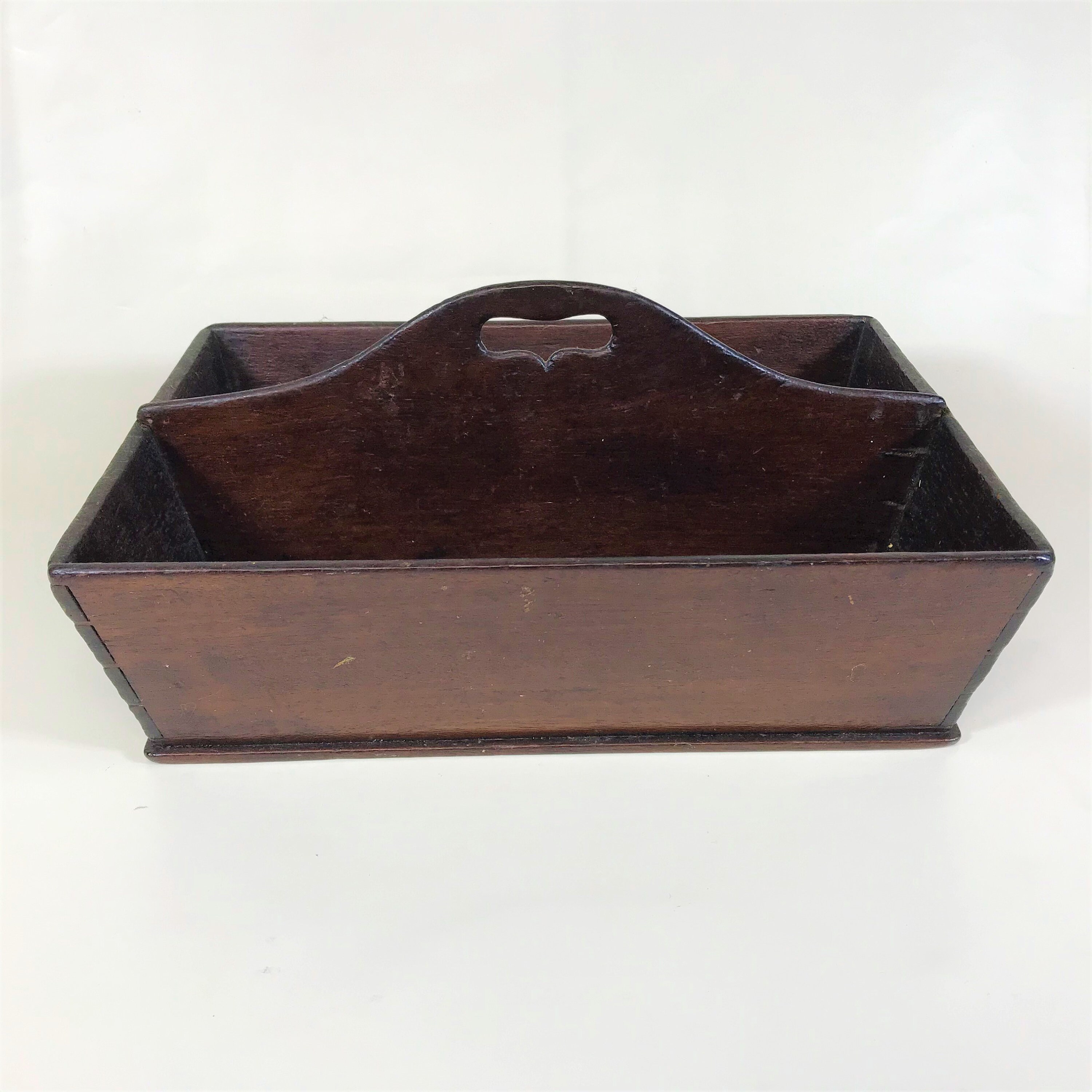 Large 19th Century Primitive Country Farm House Cutlery Tray Etsy