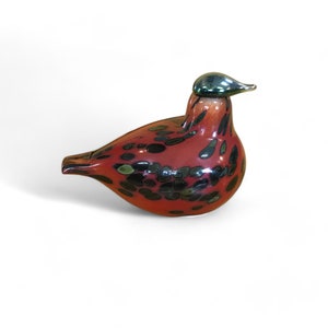 Oiva Toikka Iittala Art Glass Firebird