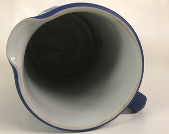 1900 年頃 ウェッジウッド ダークブルー ディップ ジャスパーウェア