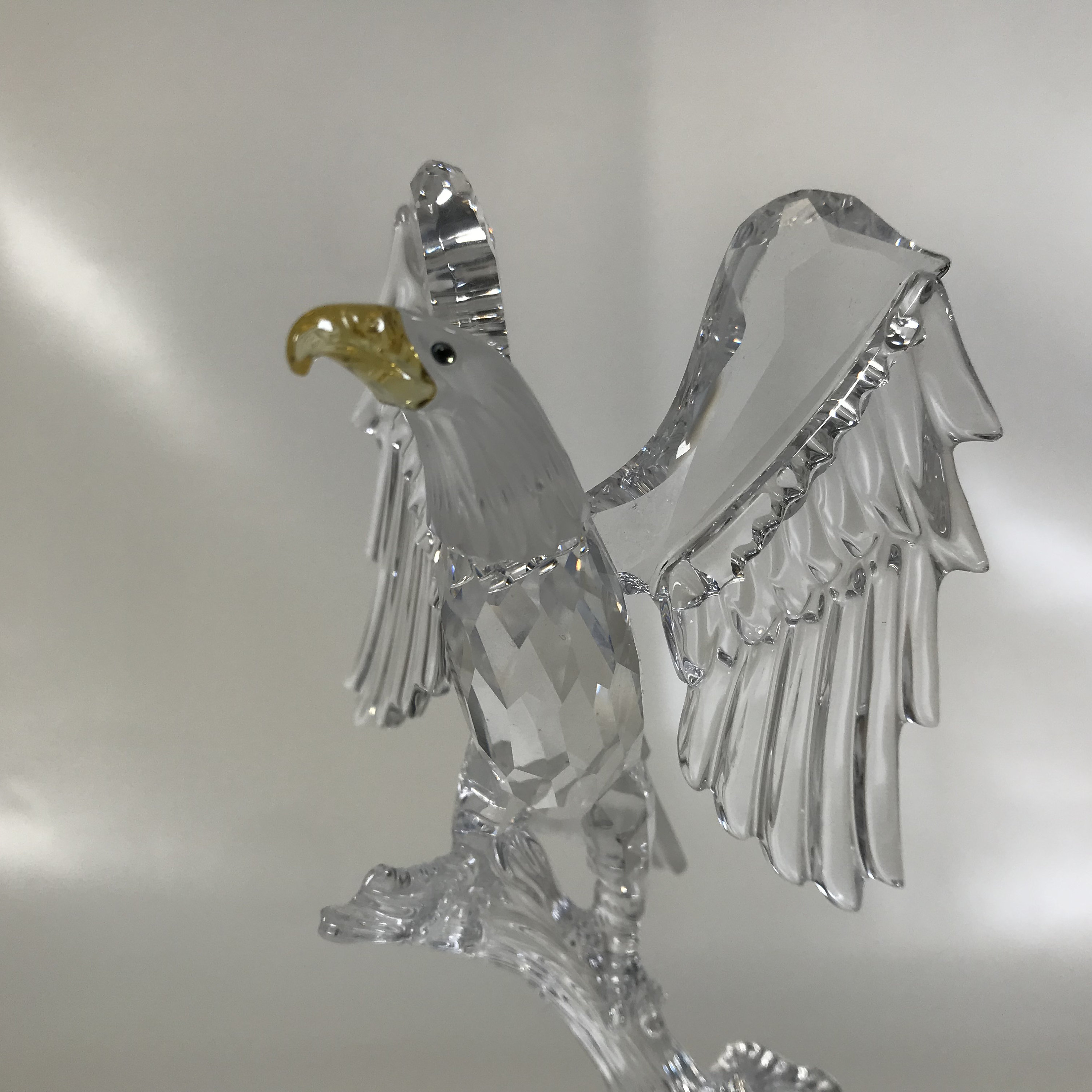 SWAROVSKI スワロフスキー クリスタル ハクトウワシ 置物 スワロフスキー ハクトウワシ 箱付き - Etsy 日本