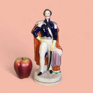 19th C. Staffordshire Pottery Figure of Prince Albert