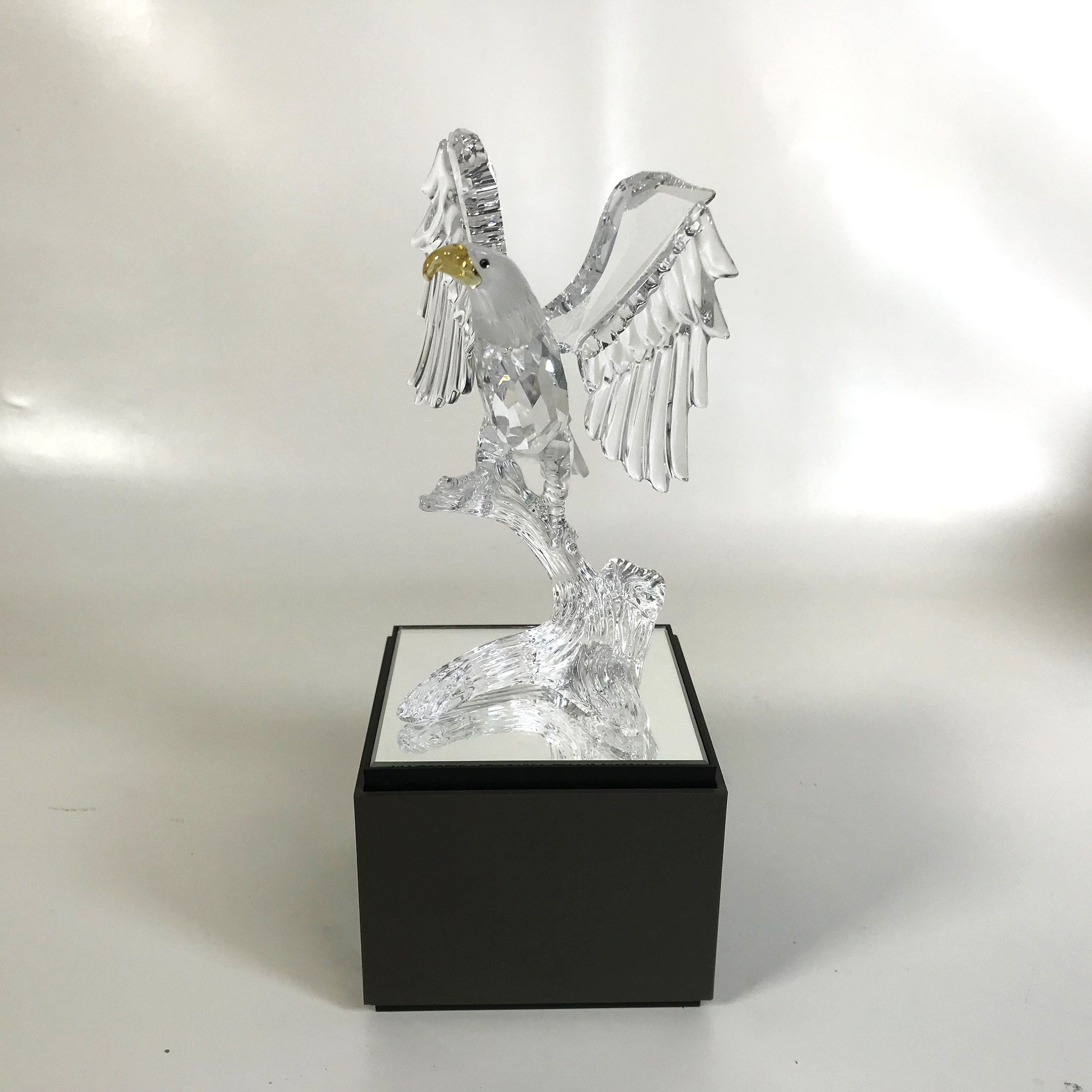 SWAROVSKI スワロフスキー クリスタル ハクトウワシ 置物 SWAROVSKI