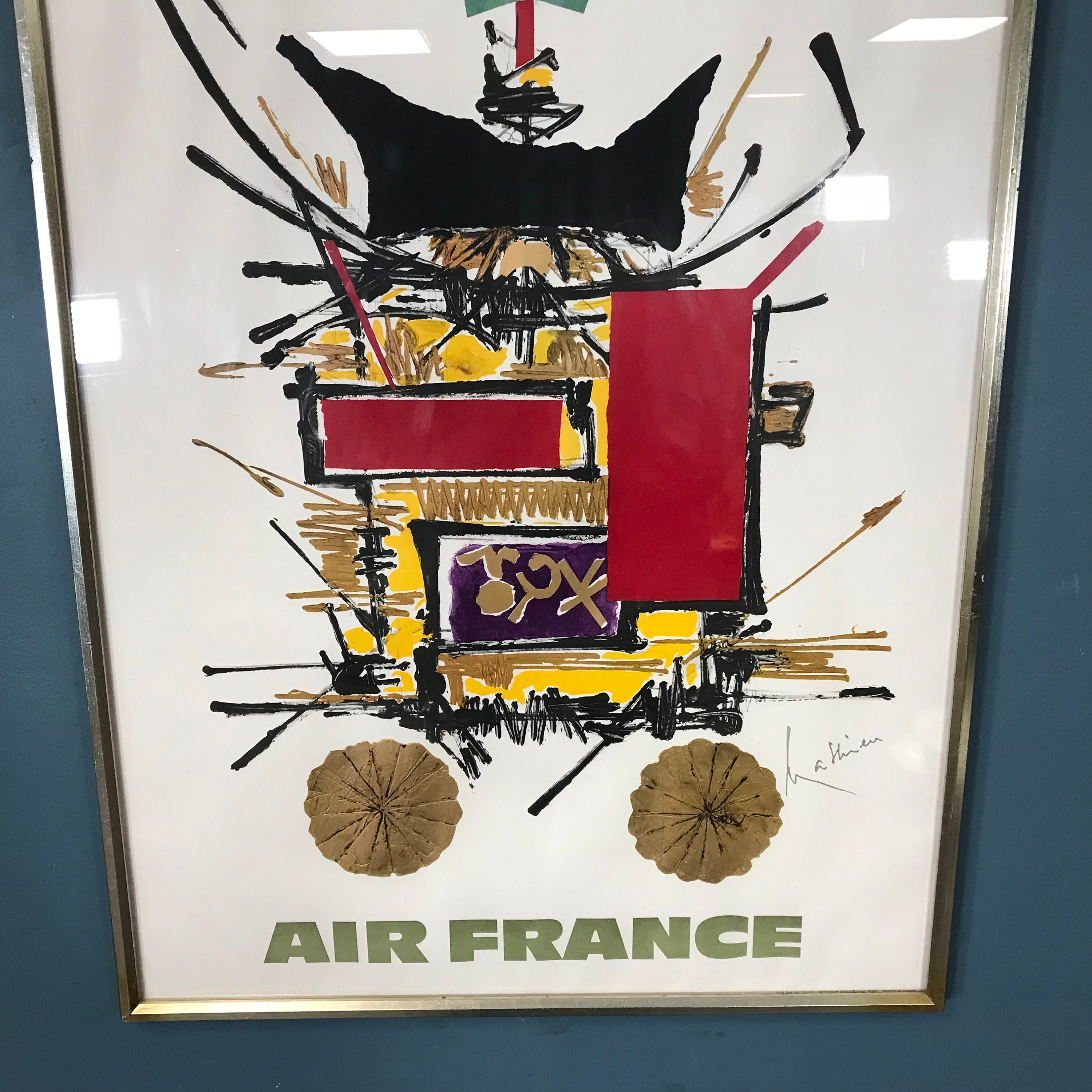 1960s Air France Japan Travel Poster - Etsy