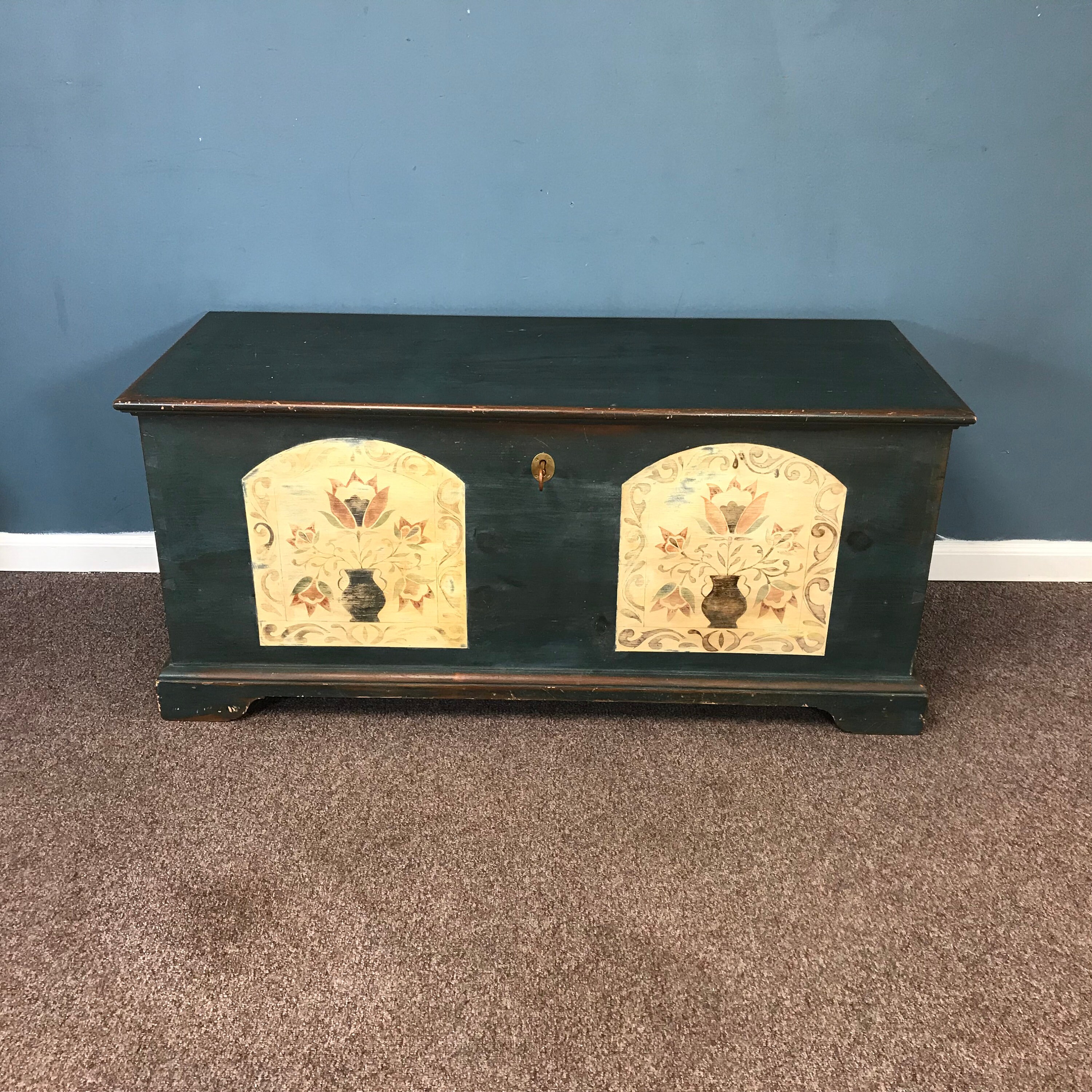Paint Blanket Chest Etsy