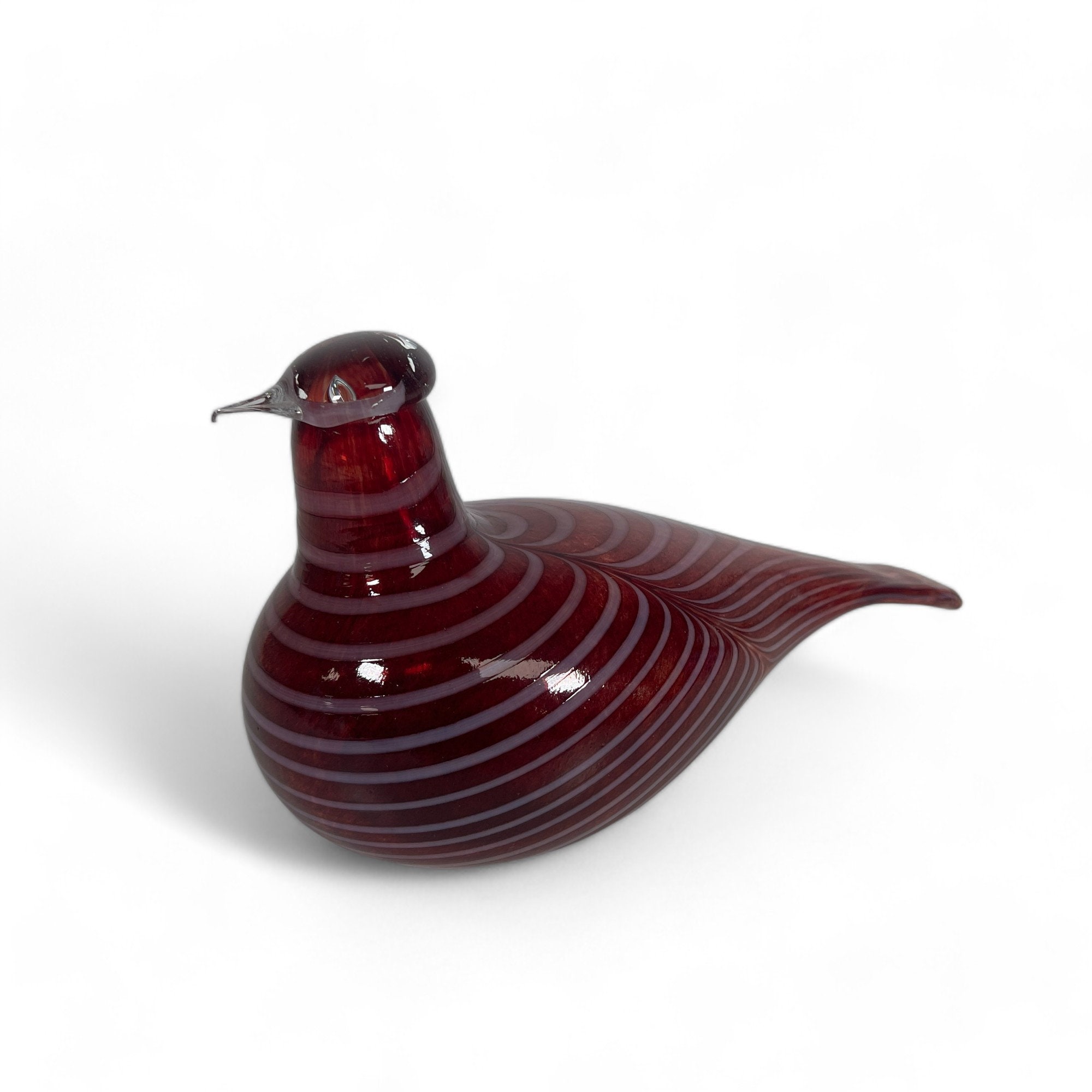 Oiva Toikka Iittala Art Glass Millennium Special Red Bird - Etsy