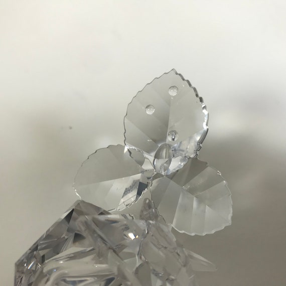 Swarovski Silver Crystal Rose W/ Original Box - Etsy