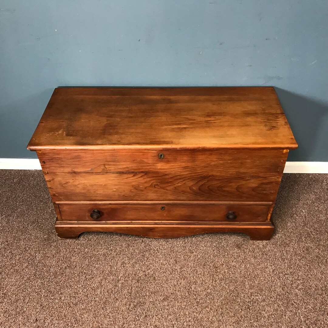 19th C. Country Blanket Chest Etsy