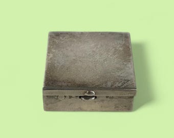 Sterling Silver Pill Box