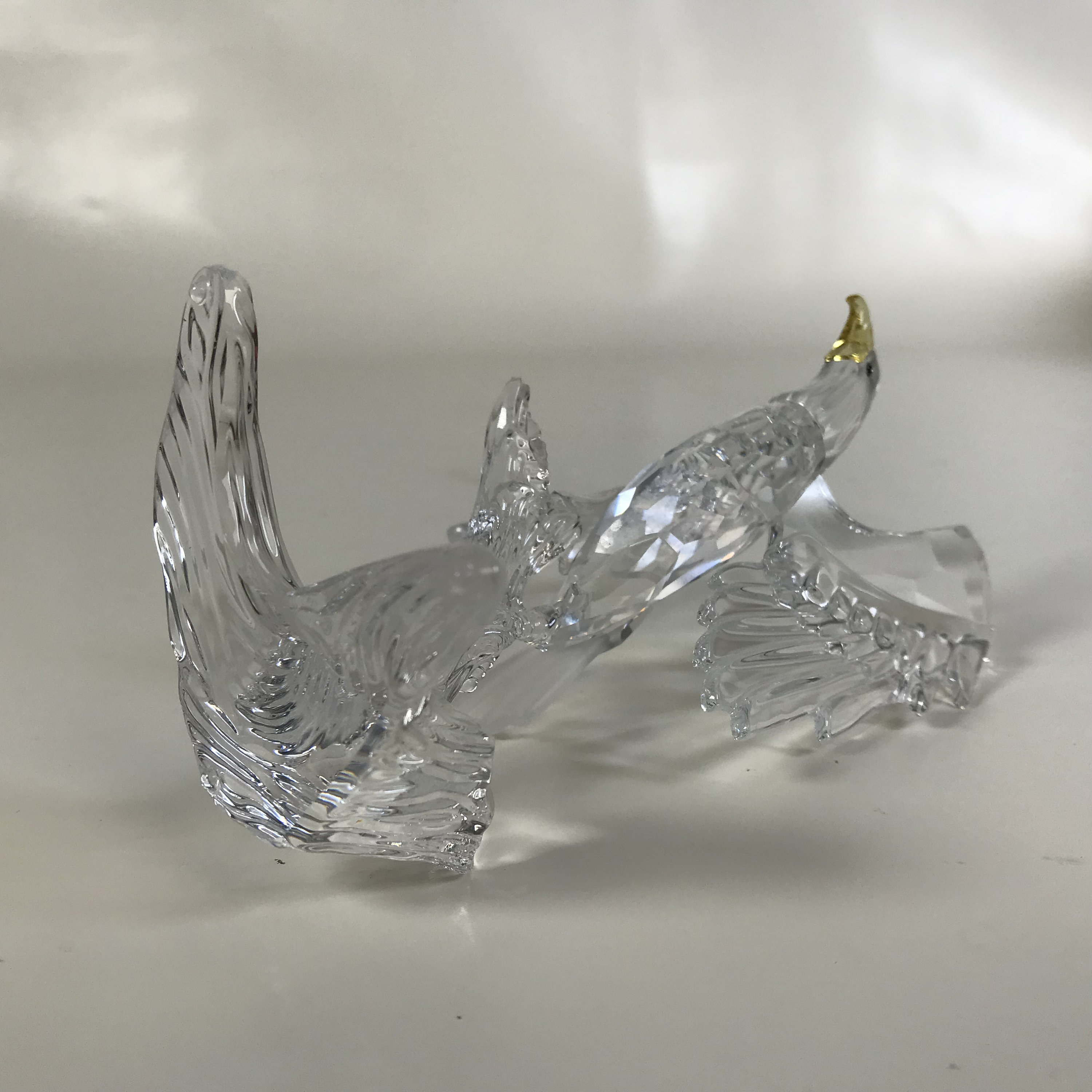 SWAROVSKI スワロフスキー クリスタル ハクトウワシ 置物 スワロフスキー ハクトウワシ 箱付き - Etsy 日本