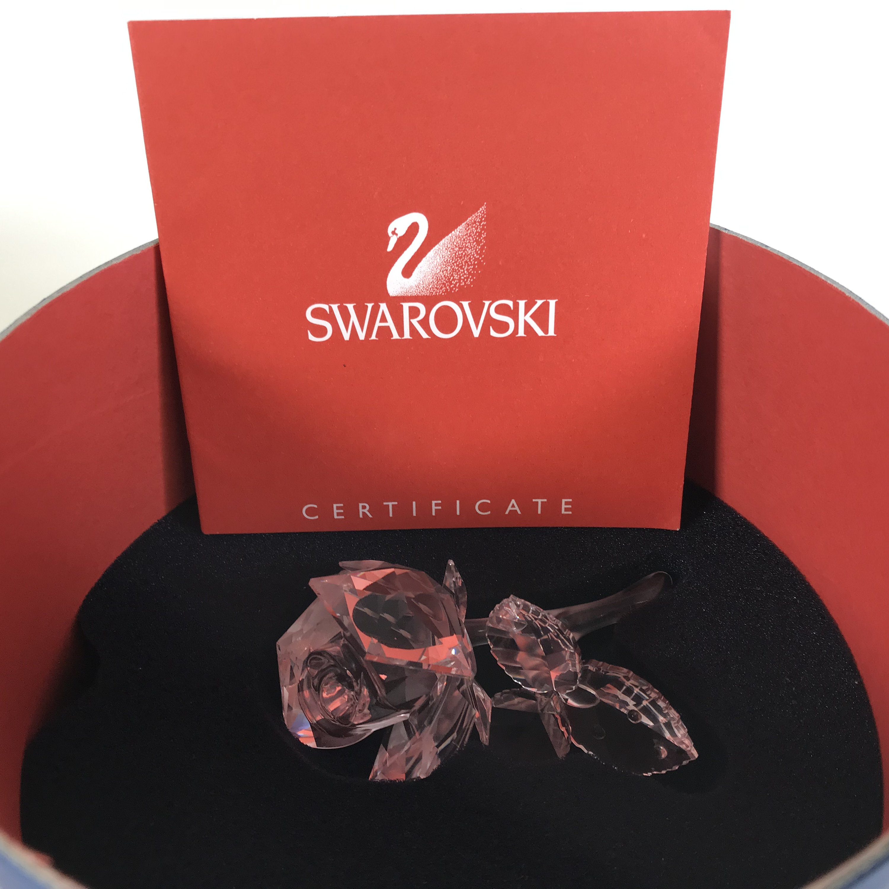 ✨箱付き✨SWAROVSKI チューリップクリスタルオブジェ スワロフスキー SWAROVSKI クリスタルグラス フィギュリン