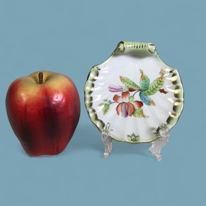 Herend Porcelain Shell Shape Dish Plate