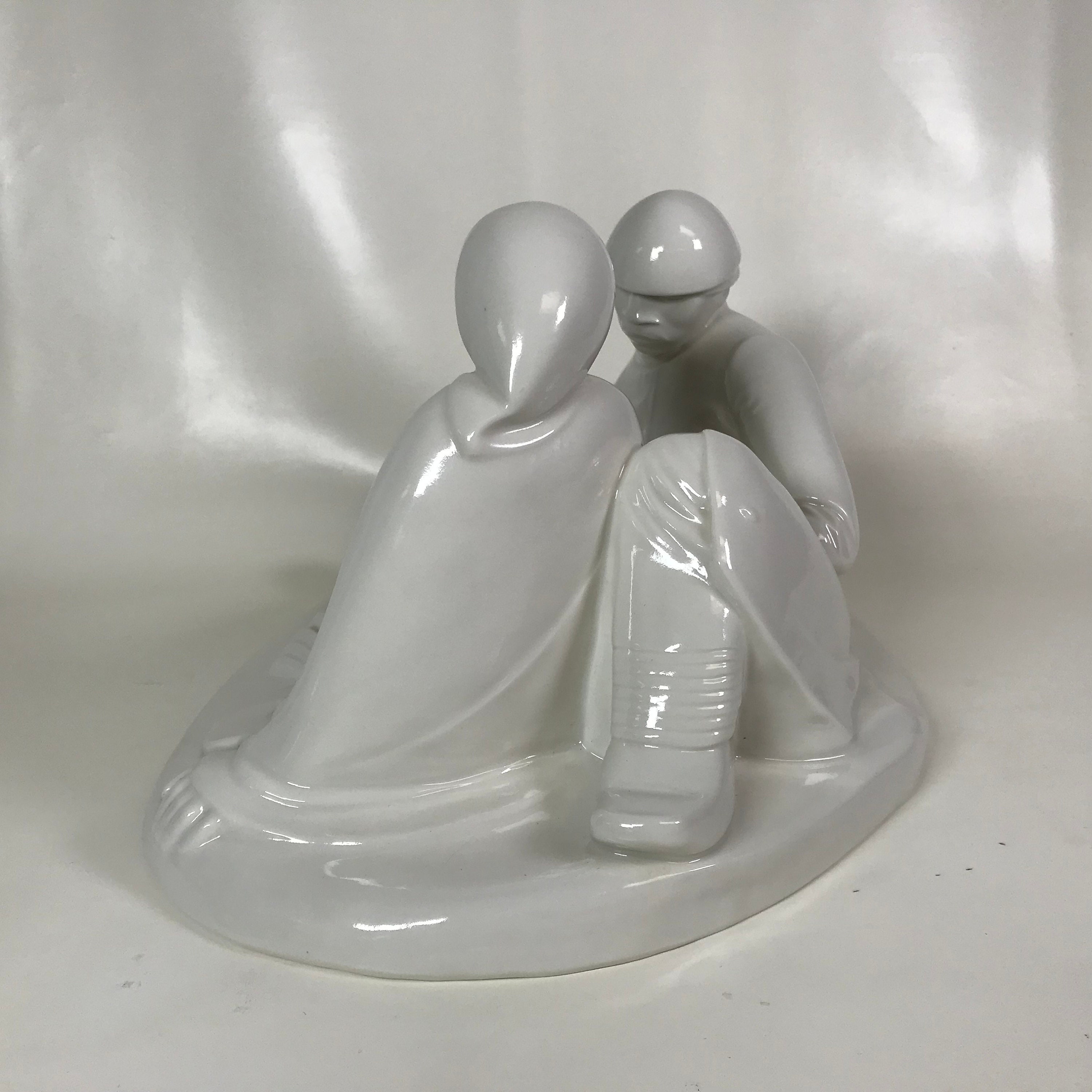 1900 年代初頭のシュヴァルツブルガー磁器のエルンスト バルラッハ