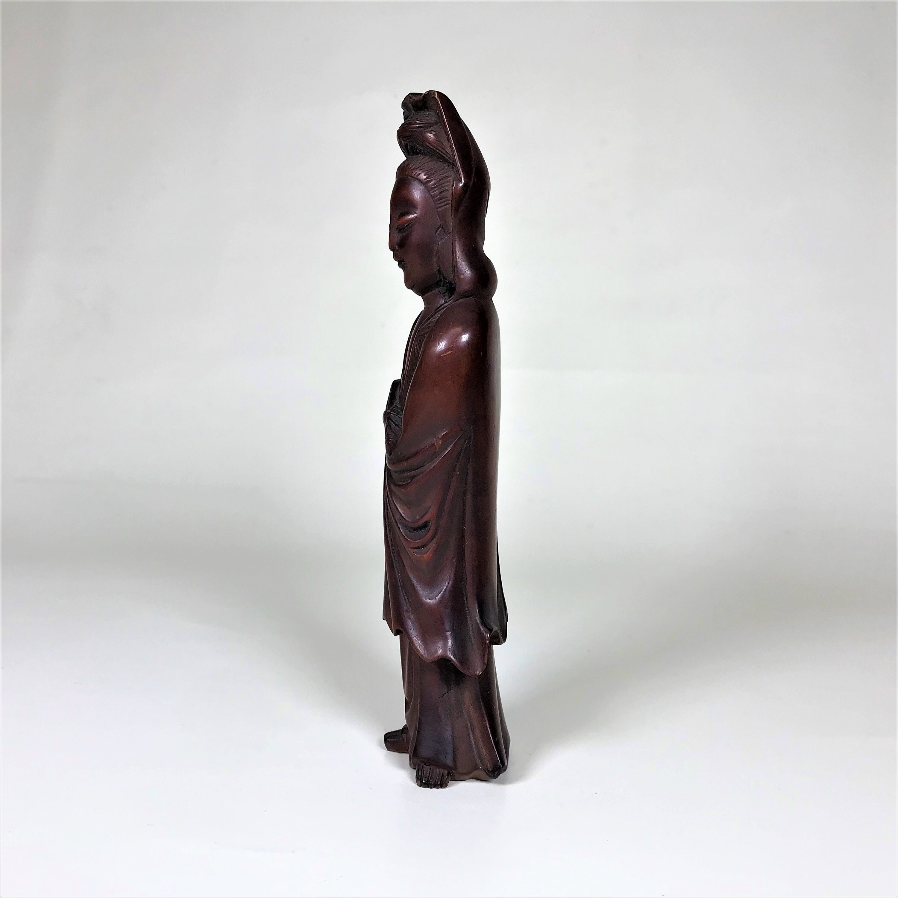 1920 年代頃の中国観音木彫り - Etsy 日本