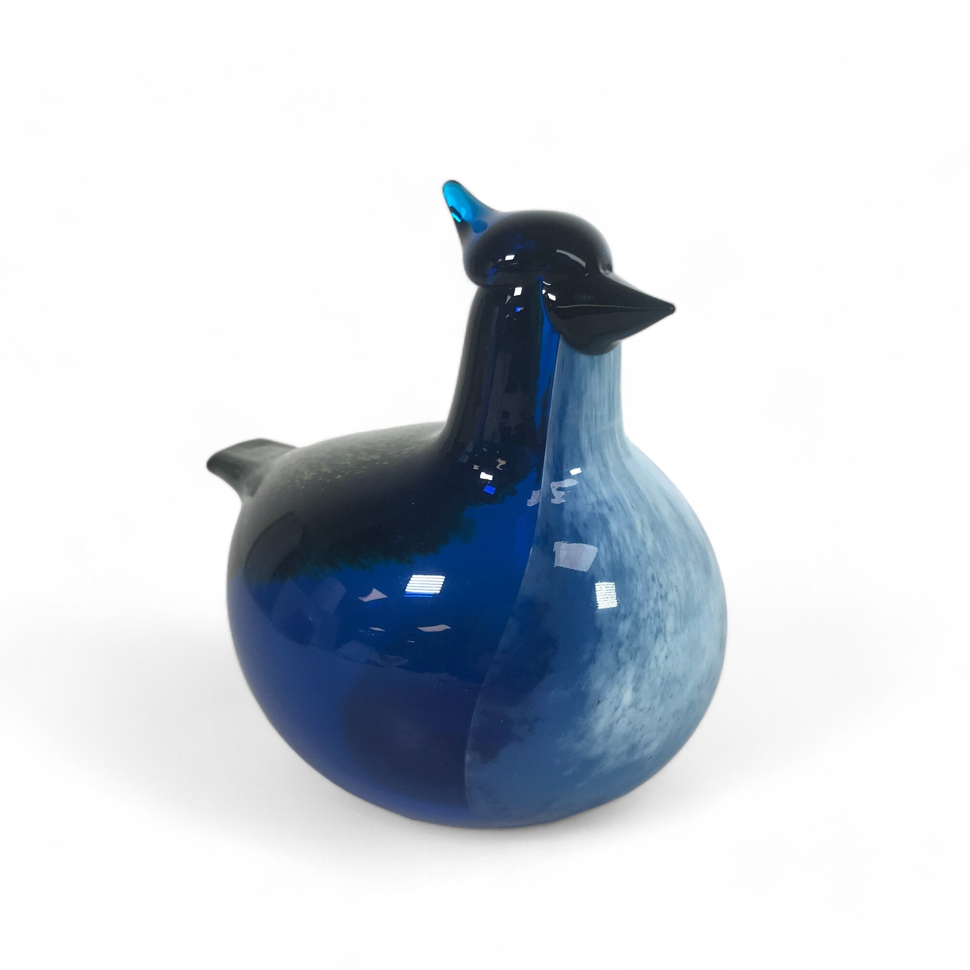 Oiva Toikka Iittala Art Glass Blue Jay - Etsy