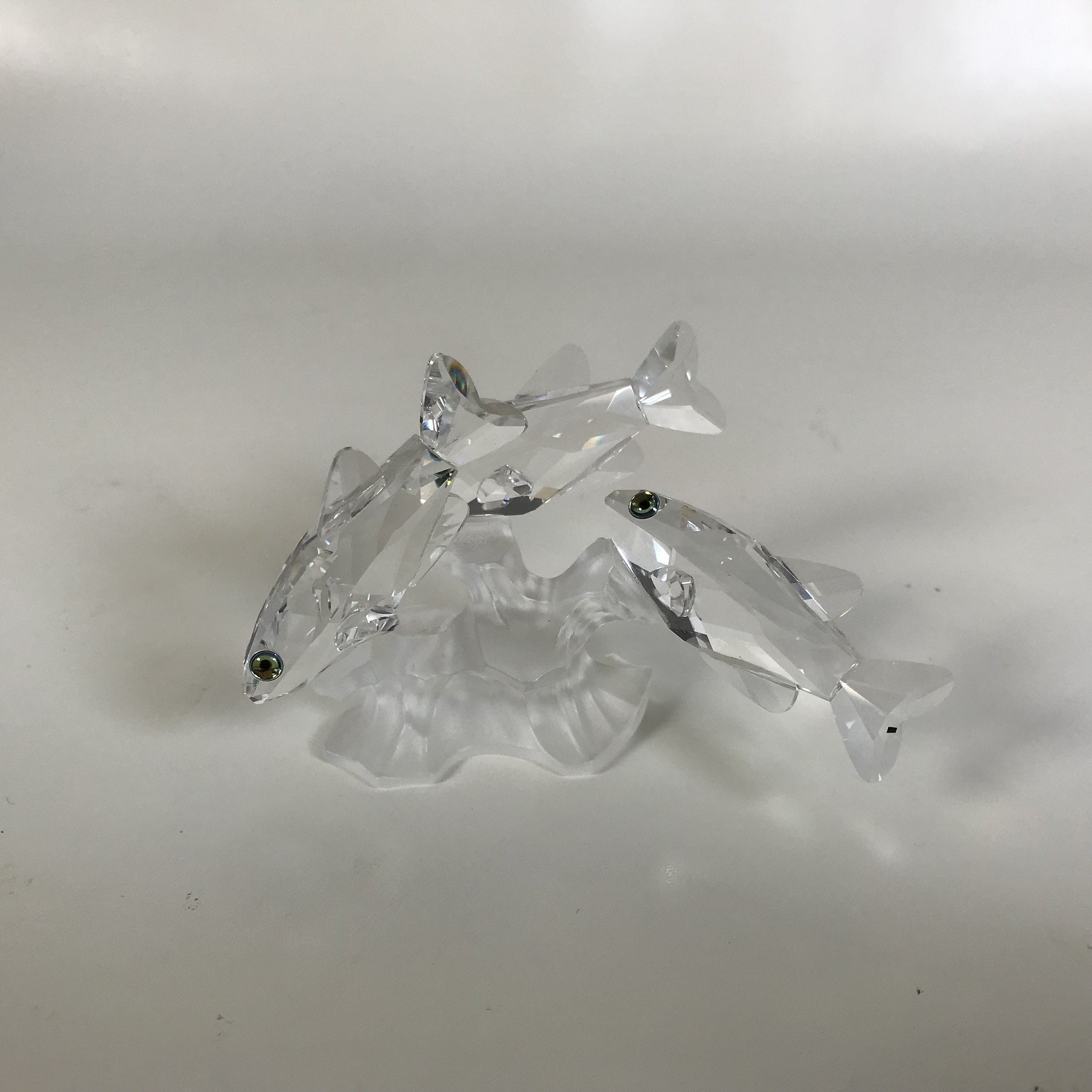 スワロフスキーExotic Fish & South Sea Swarovski Silver Crystal Three South Sea Fish - Etsy