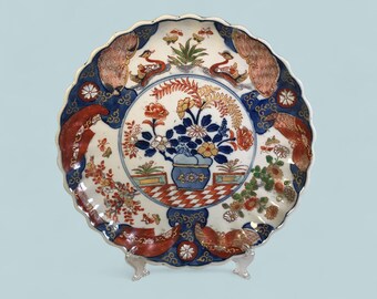 Antique Japanese Imari Porcelain Plate