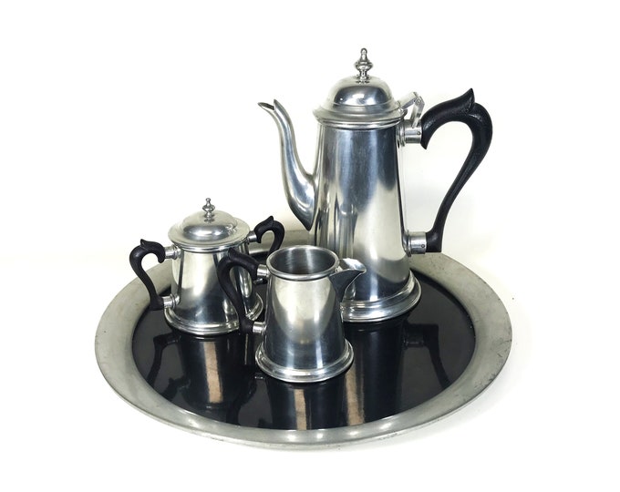 Kirk Stieff Pewter Coffee Set Etsy
