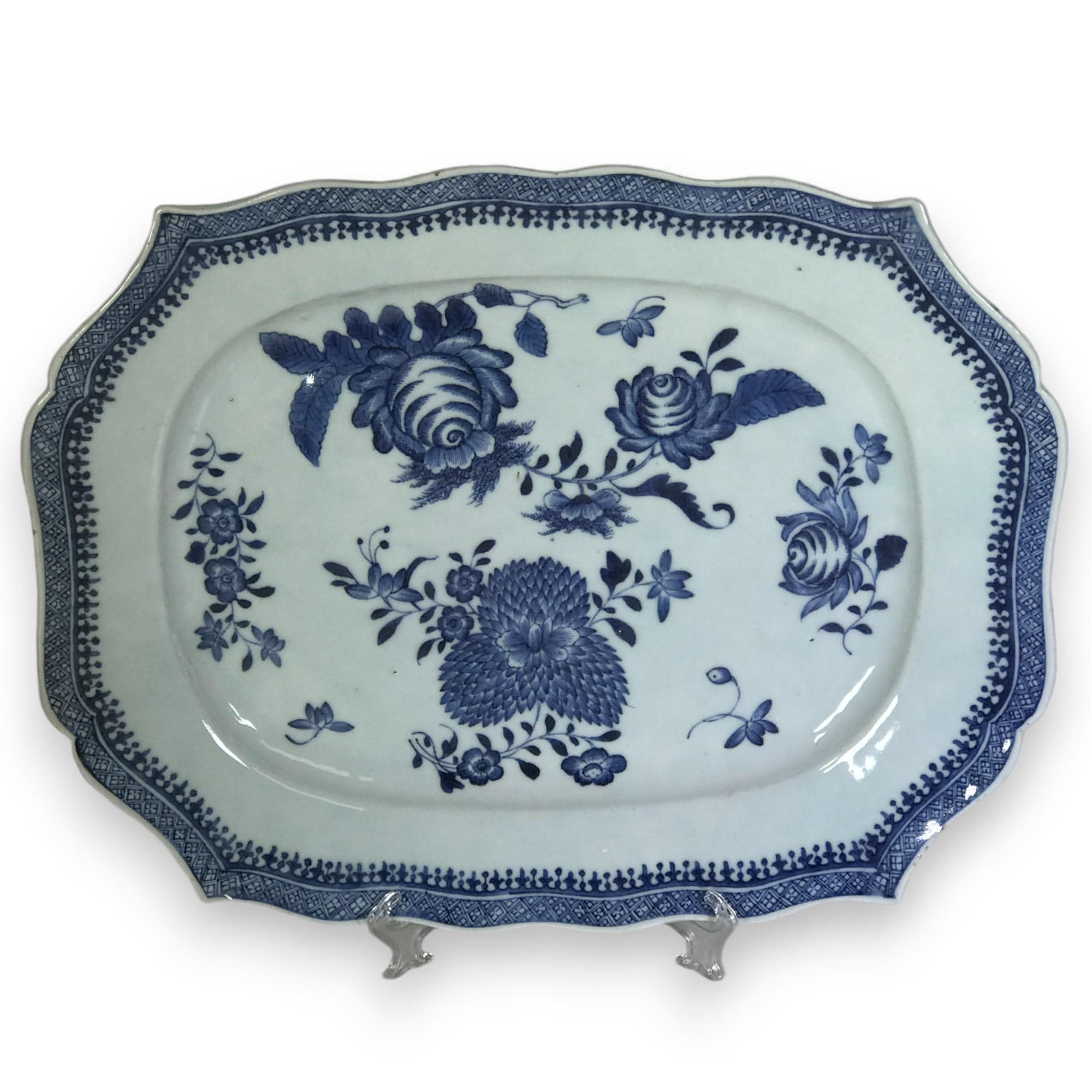 中国、中華民国時代の輸出用皿 1800年頃の中国輸出用磁器皿 - Etsy 日本
