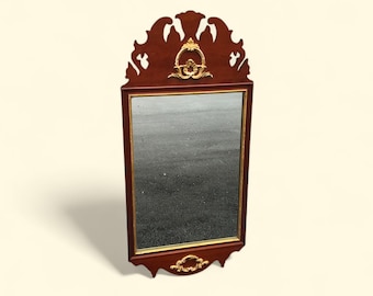 Chippendale Style Mahogany Mirror