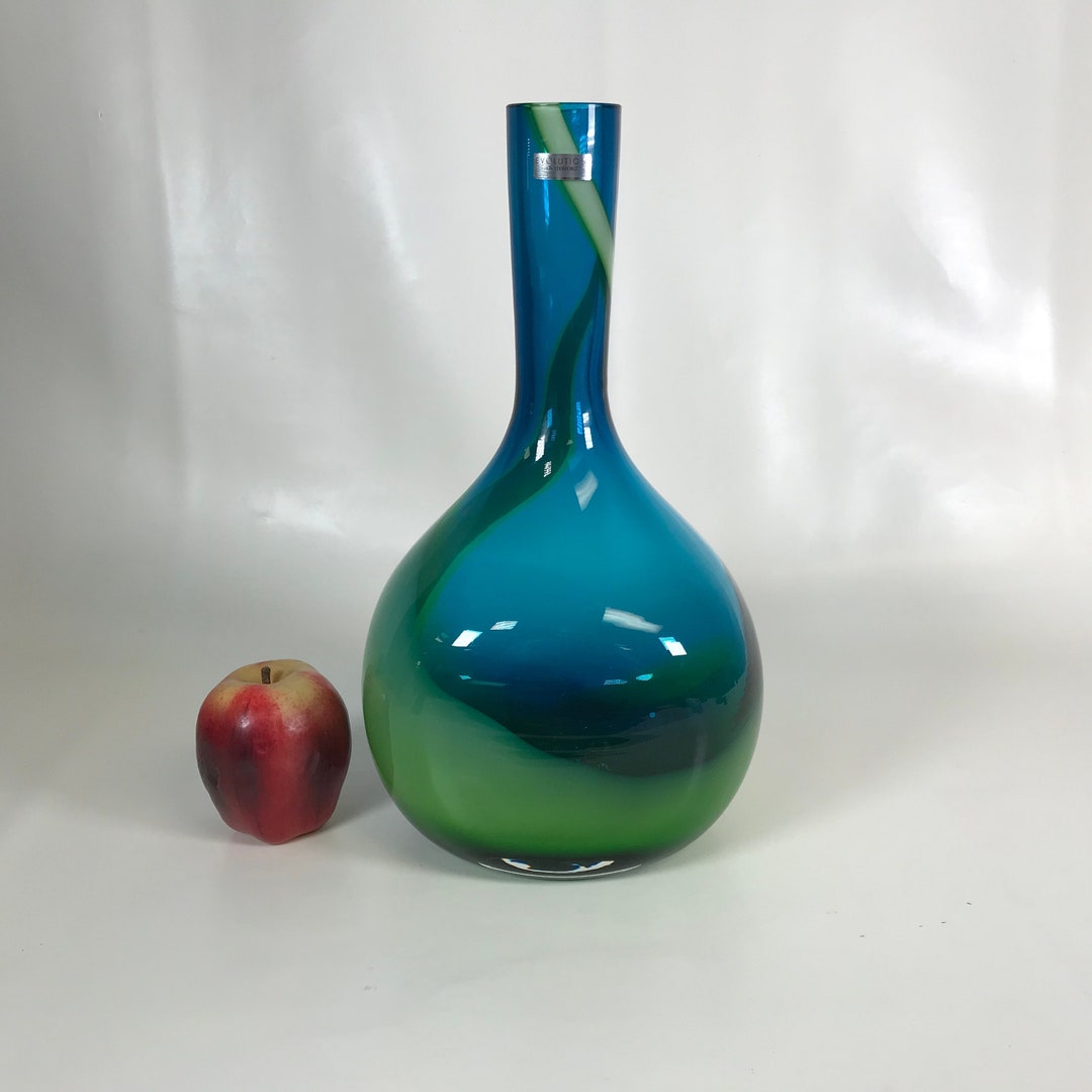 Waterford Evolution Art Glass Vase 13.5 Etsy