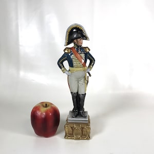 Vintage Capodimonte Porcelain Figure of Napoleonic Napoleon General