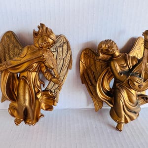 Vintage Fontanini Angel With Violin - Etsy