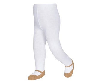 baby girl yellow tights