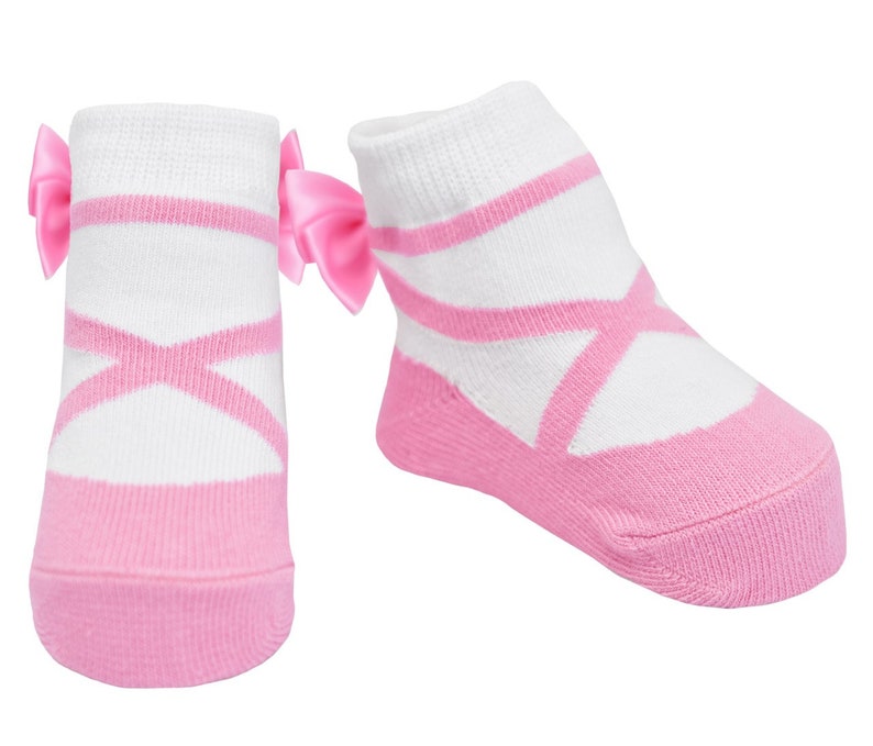 Baby Girl Socks that look like shoes 312 &amp; 1224 Months
