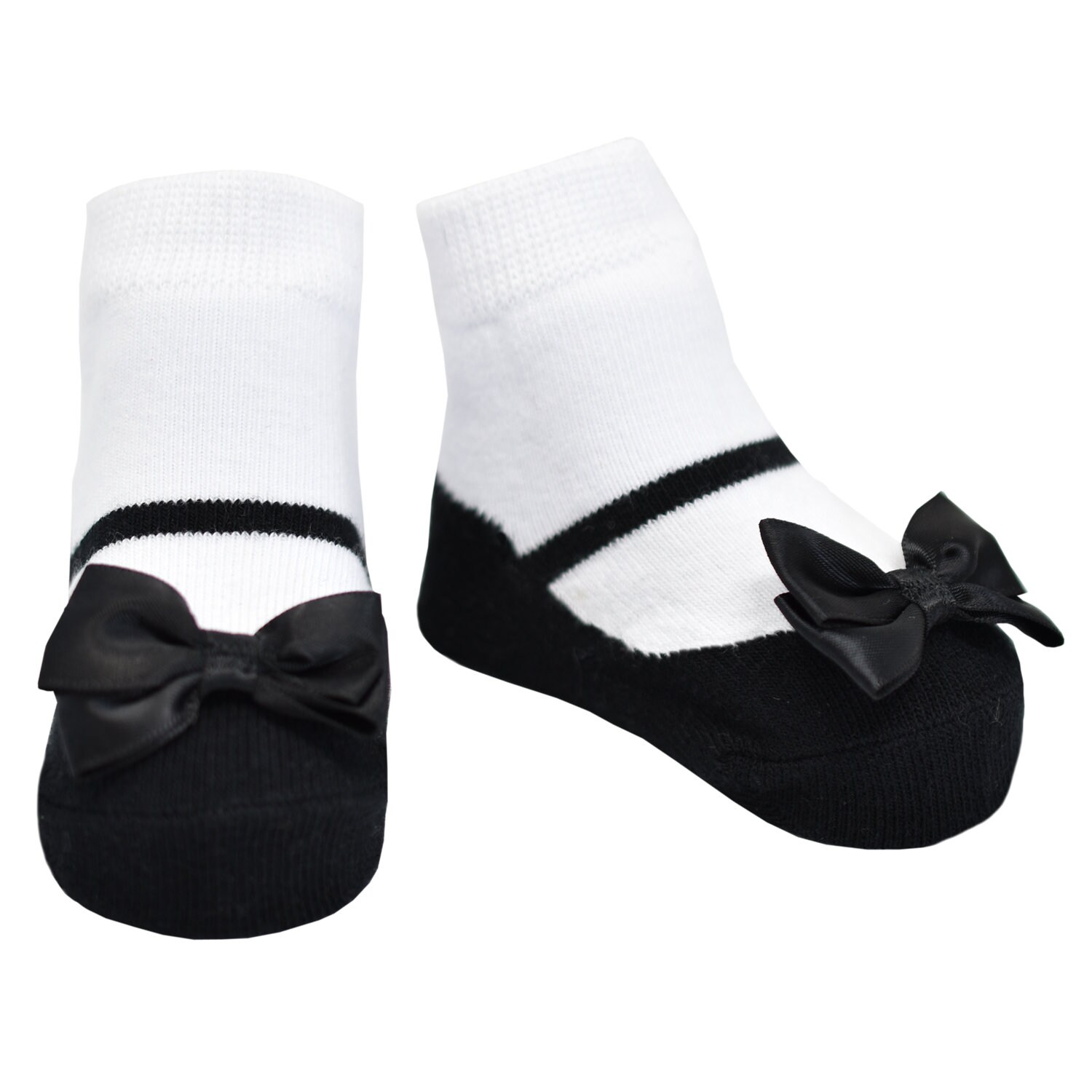 Baby Girl Socks That Look Like Shoes- 0-12 Months -anti Slip-soft ...