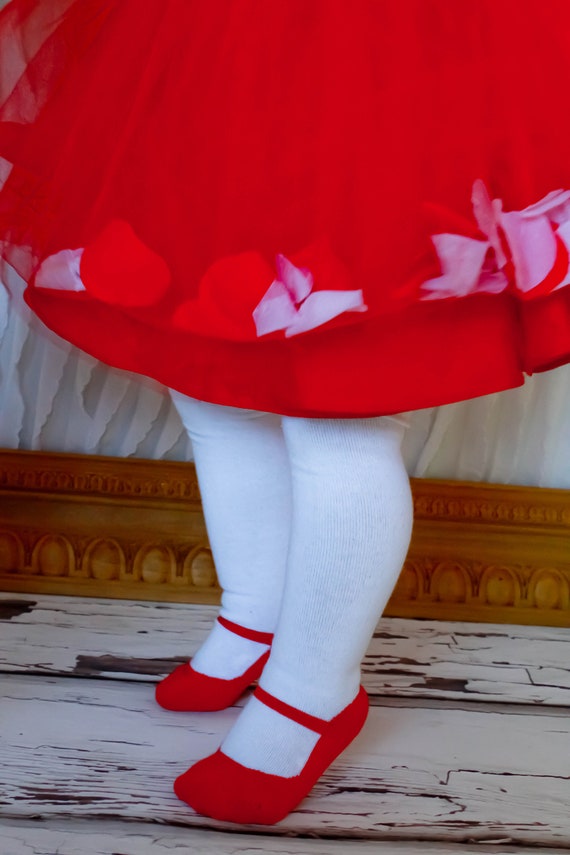 Baby Infant Toddler Girl Mary Jane Tights With Shoe look 0 6m 6 12m 12 24m Anti slip Soles Soft Cotton Etsy Canada