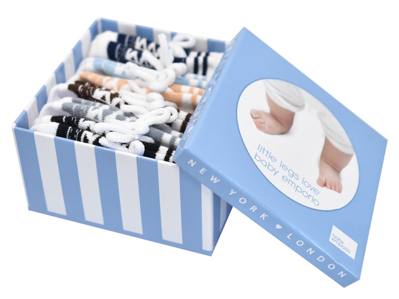 Baby Boy Socks That Look Like Shoes 012 Months Anti Etsy