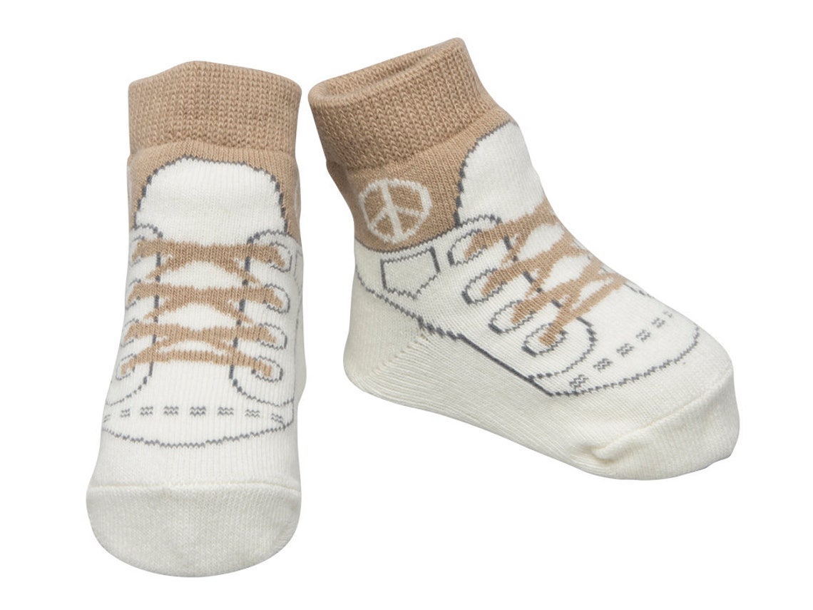 Baby Boy Socks that look like shoes 312 Months Anti Etsy