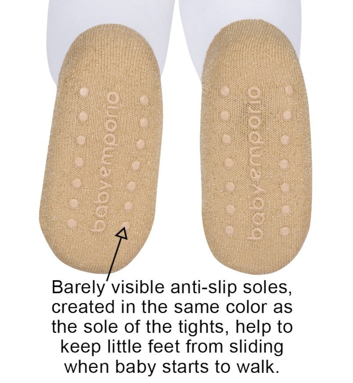 Baby Girl Sparkle Tights With Shoelook 612 Months Etsy