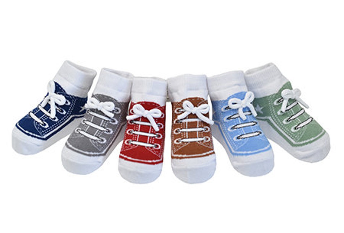 Baby Toddler Socks That Look Like Shoes 1224 Months Anti Etsy