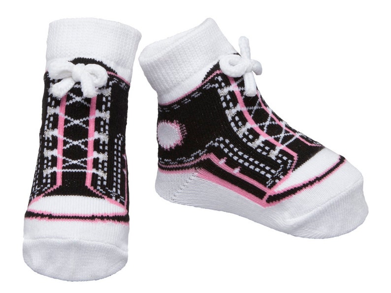 Baby Girl Socks that look like shoes 312 Months Anti Etsy