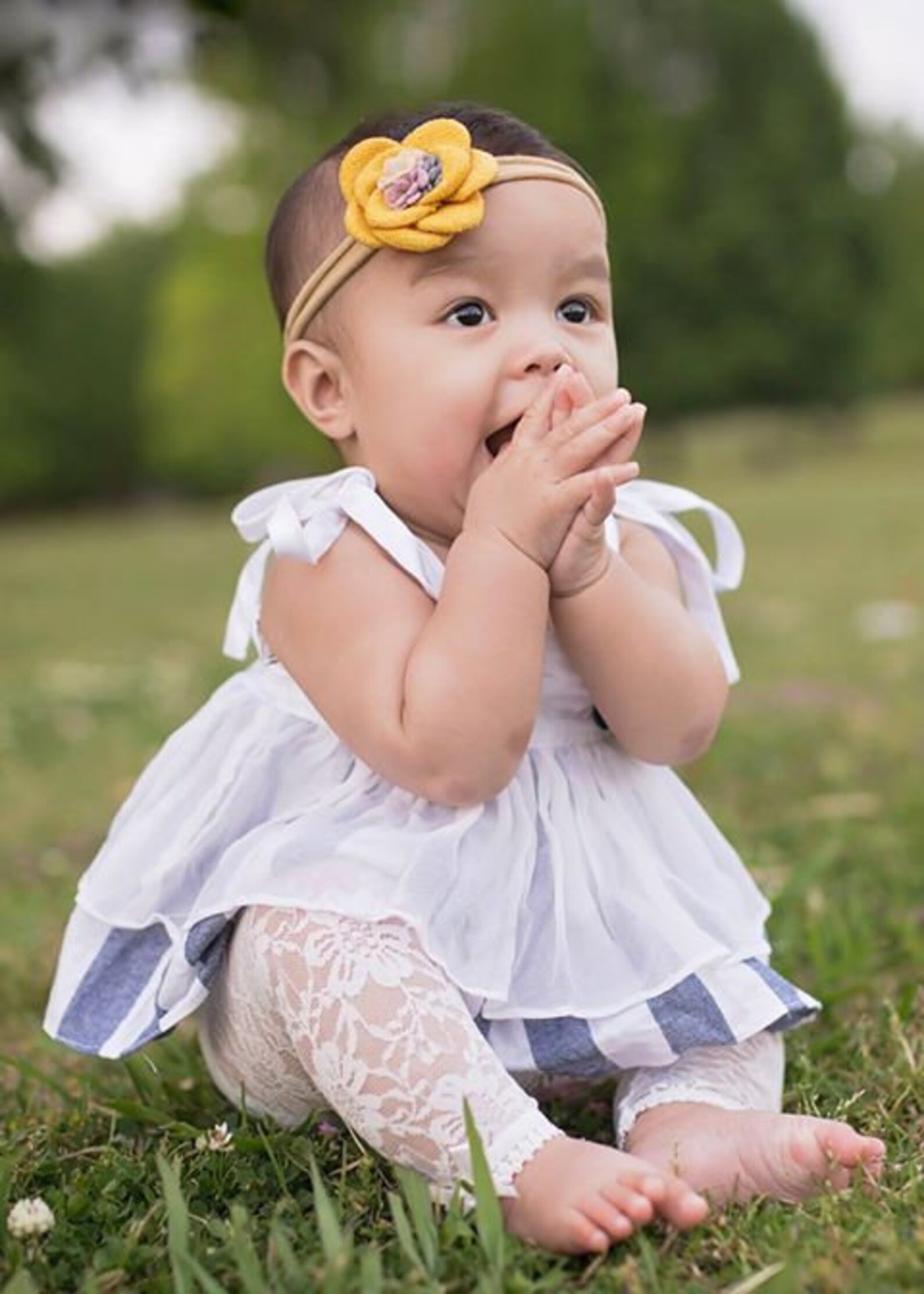 Lace Leggings Baby Girl 612 Months Comfort Waist Soft Etsy